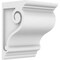 Ekena Millwork Standard Scroll Architectural Grade PVC Corbel, 7"W x 6"D x 10"H CORP07X06X10SCR - alternate 1